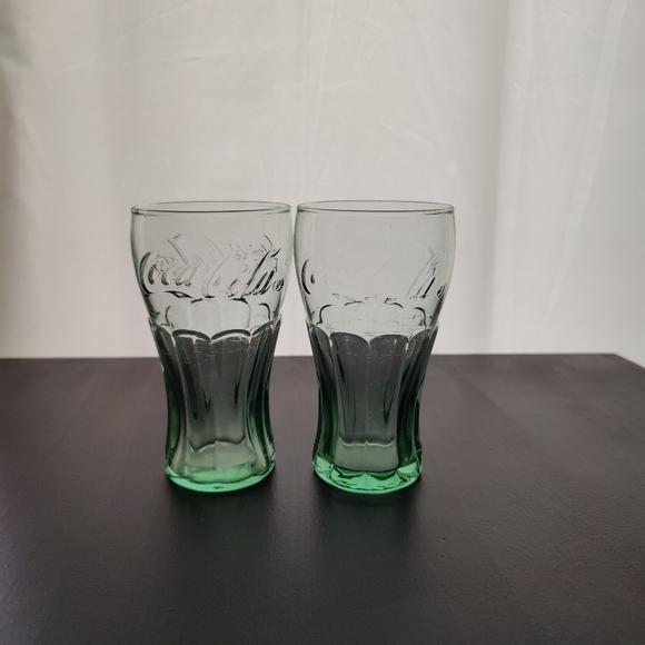 2 vintage Libbey 5oz Coca Cola glasses - Picture 4 of 9